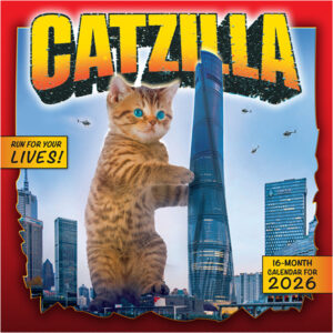 Catzilla 2026 Wall Calendar