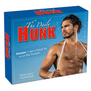 The Daily Hunk 2026 Daily Calendar