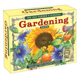 The Old Farmer's Almanac - Gardening 2026 Daily Calendar