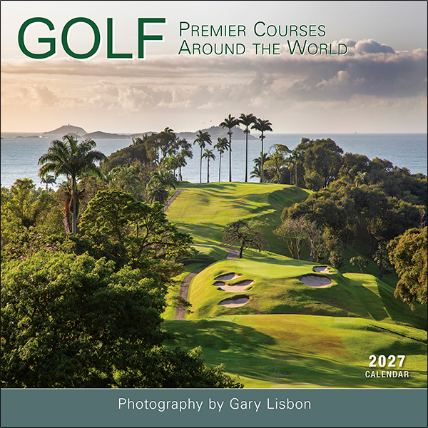 Golf: Premier Courses Around the World 2027 Wall Calendar