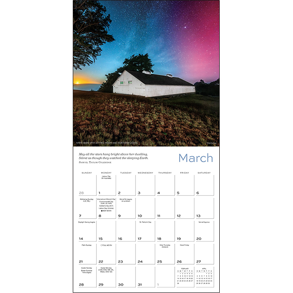 Celestial Skies 2027 Wall Calendar - Image 5
