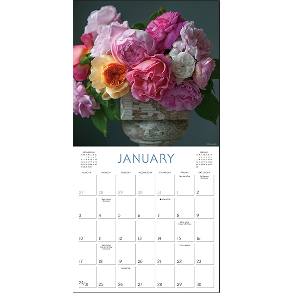 The Joy of Flowers 2027 Wall Calendar - Image 3