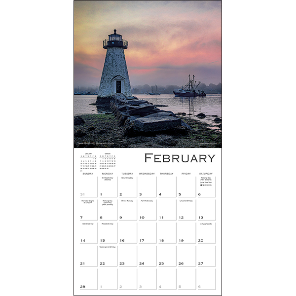 The Light of New England 2027 Wall Calendar - Image 3