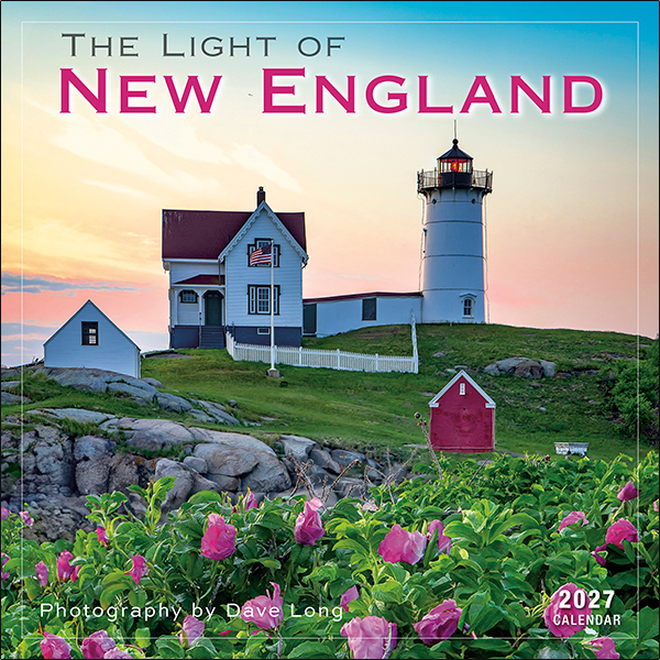 The Light of New England 2027 Wall Calendar