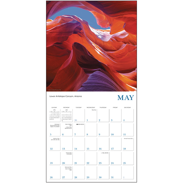 American Landscapes 2024 Wall Calendar Rsvp