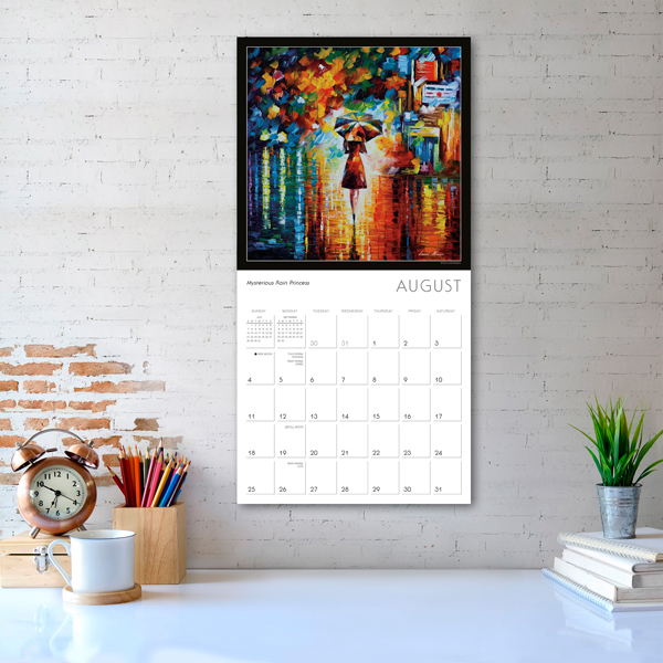 Impressions of Light 2024 Wall Calendar RSVP