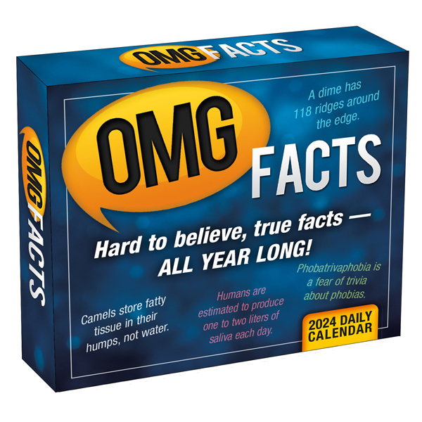 OMG Facts 2024 Daily Calendar RSVP