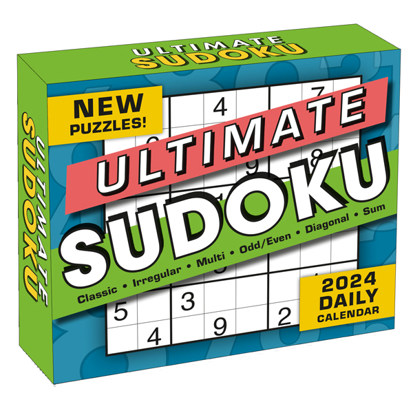 Ultimate Sudoku 2024 Daily Calendar RSVP