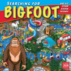 Searching for Bigfoot 2026 Wall Calendar
