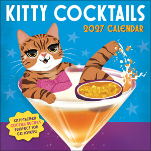 Kitty Cocktails 2027 Wall Calendar