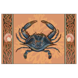 Ocean Crab Placemat Pads