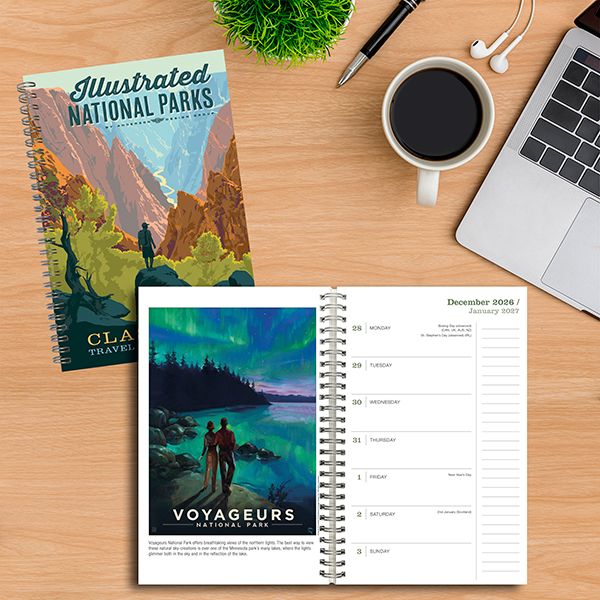 Illustrated National Parks 2027 Weekly Planner - Image 5