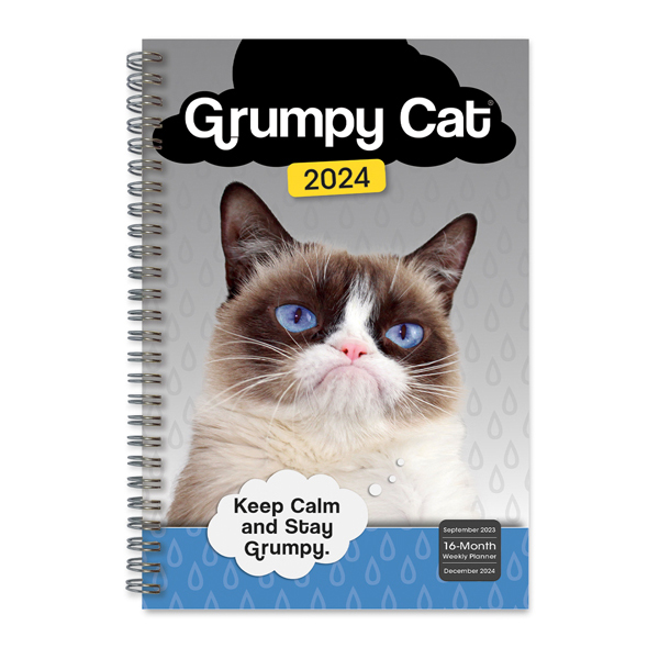 Grumpy Cat® 2024 Weekly Planner RSVP