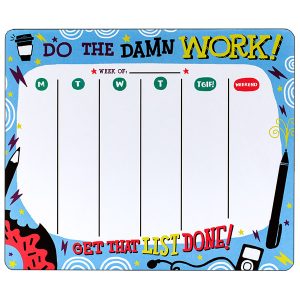 Get That List Done! Weekly To-Do Pad