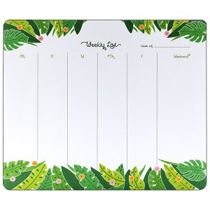 Jungle Pattern Weekly To-Do Pad