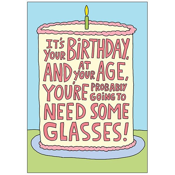 Birthday Humor by RSVP