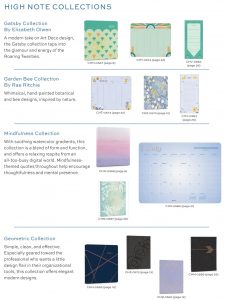 2019 High Note Planners & Stationery