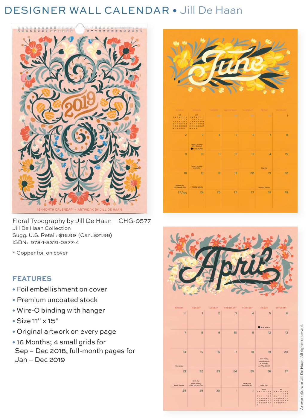 2019 High Note Planners & Stationery