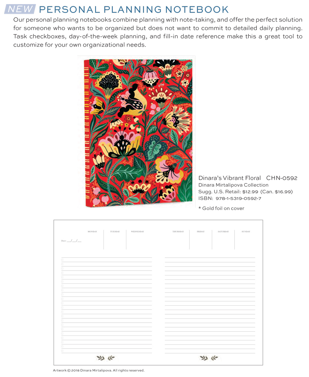 2019 High Note Planners & Stationery