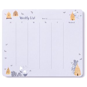 Garden Bee Weekly To-Do Pad