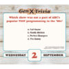 Daily Gen X Trivia 2026 Boxed Daily Calendar - Image 3