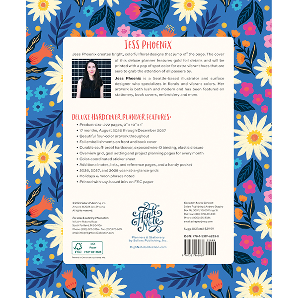 2027 Deluxe Hardcover Planner by Jess Phoenix - Image 2
