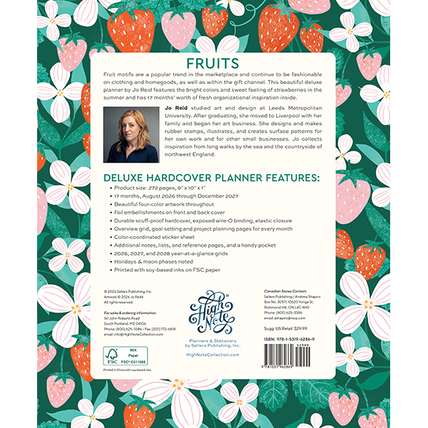 2027 Deluxe Hardcover Planner by Jo Reid - Image 2