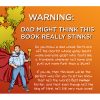 Humorous gift book for dad