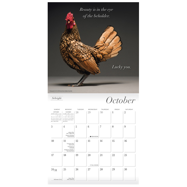Glamour Chicks 2021 Wall Calendar RSVP