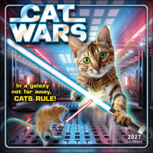 Cat Wars 2027 Wall Calendar