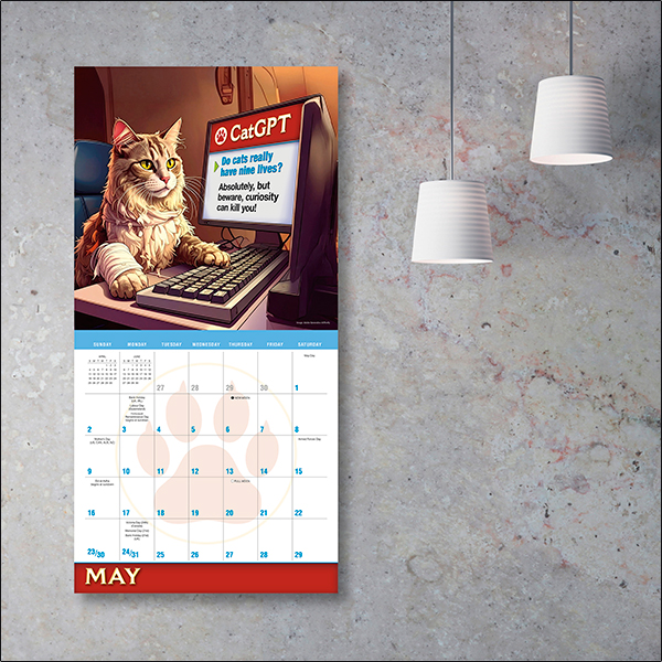 CatGPT 2027 Wall Calendar - Image 5