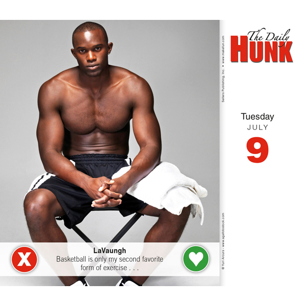 The Daily Hunk 2024 Daily Calendar RSVP