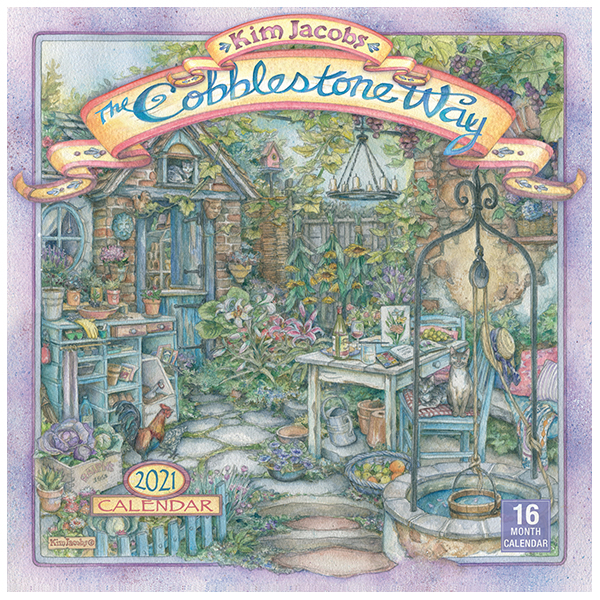 The Cobblestone Way 2021 Wall Calendar RSVP