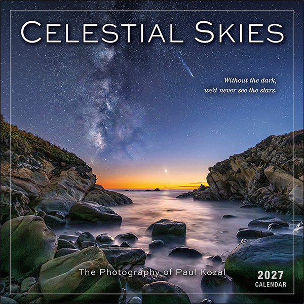 Celestial Skies 2027 Wall Calendar