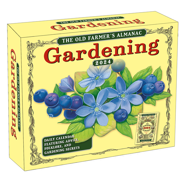 The Old Farmer's Almanac Gardening 2024 Daily Calendar RSVP