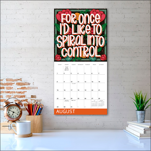 Exhale the Bullsh*t 2027 Wall Calendar - Image 5