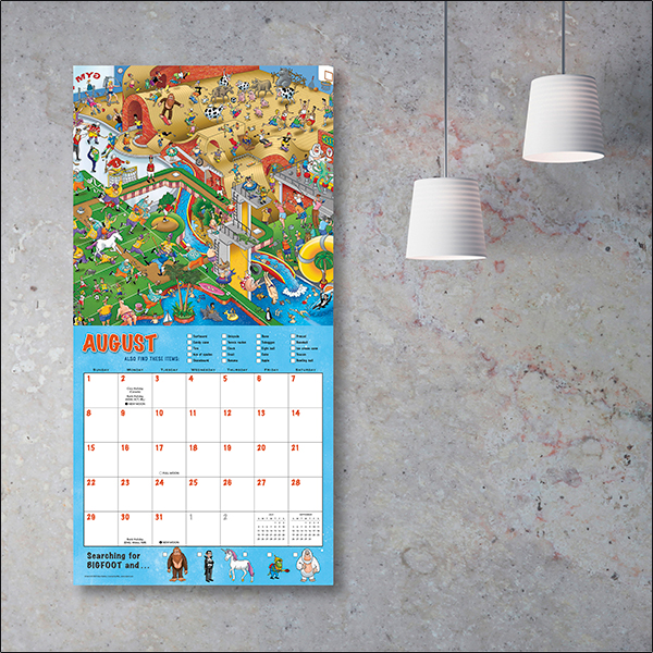 Searching for Bigfoot 2027 Wall Calendar - Image 5