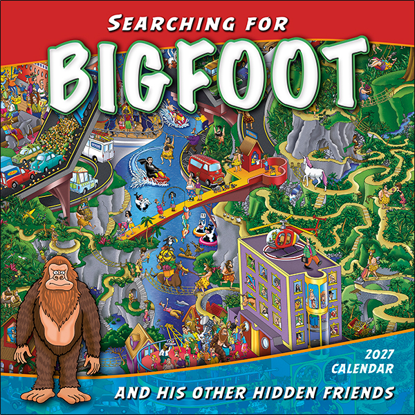 Searching for Bigfoot 2027 Wall Calendar