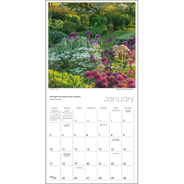 The Glorious Garden 2027 Wall Calendar - Image 3