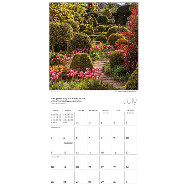 The Glorious Garden 2027 Wall Calendar - Image 4