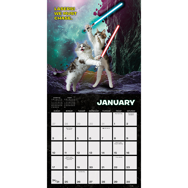 Cat Wars 2027 Mini Calendar - Image 3