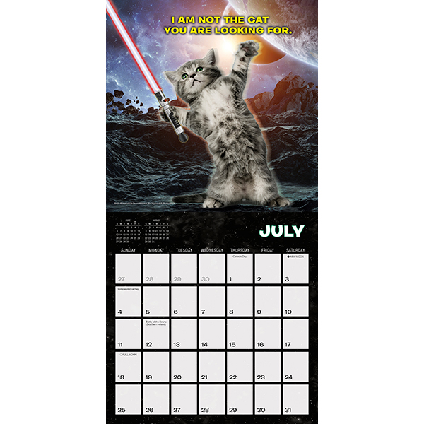 Cat Wars 2027 Mini Calendar - Image 4
