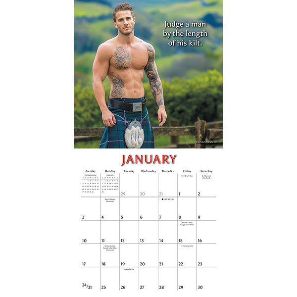 Kilty Pleasures 2027 Mini Calendar - Image 3