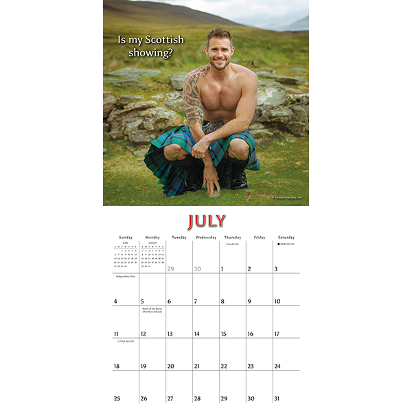 Kilty Pleasures 2027 Mini Calendar - Image 4