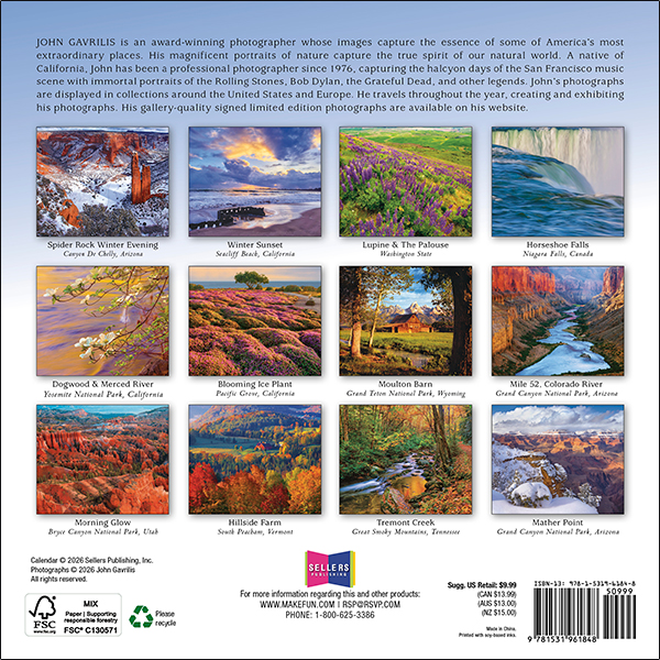 The Spirit of Place 2027 Mini Calendar - Image 3