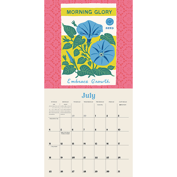 Wild For Flowers 2027 Mini Calendar - Image 4