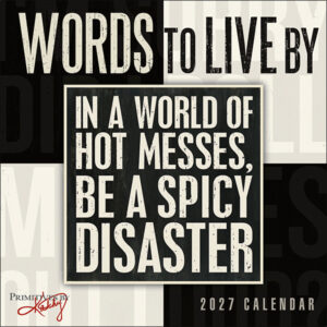 Words to Live By 2027 Mini Calendar