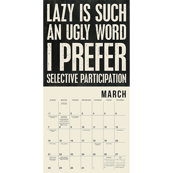 Words to Live By 2027 Mini Calendar - Image 4