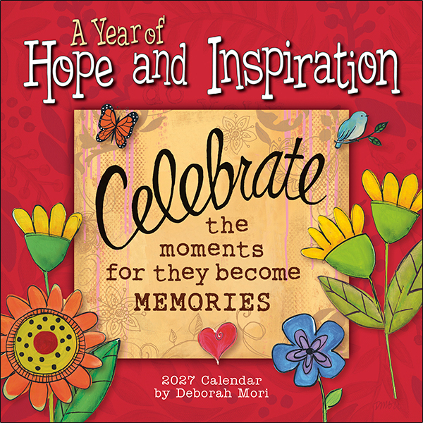 A Year of Hope and Inspiration 2027 Mini Calendar