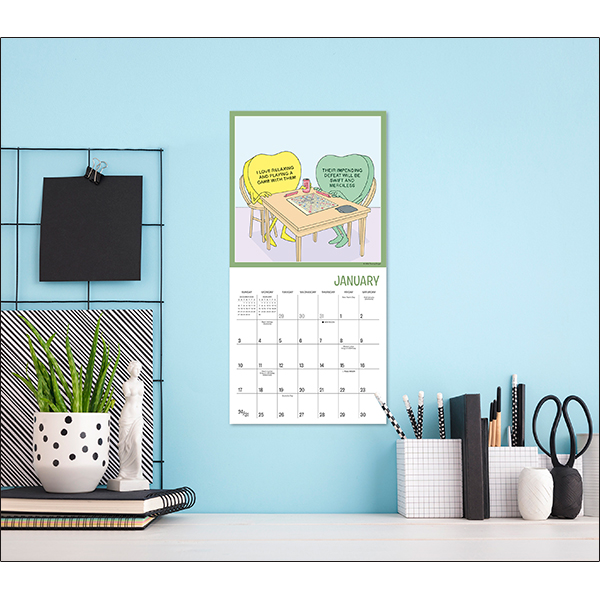 The Secret Lives of Candy Hearts 2027 Mini Calendar - Image 2